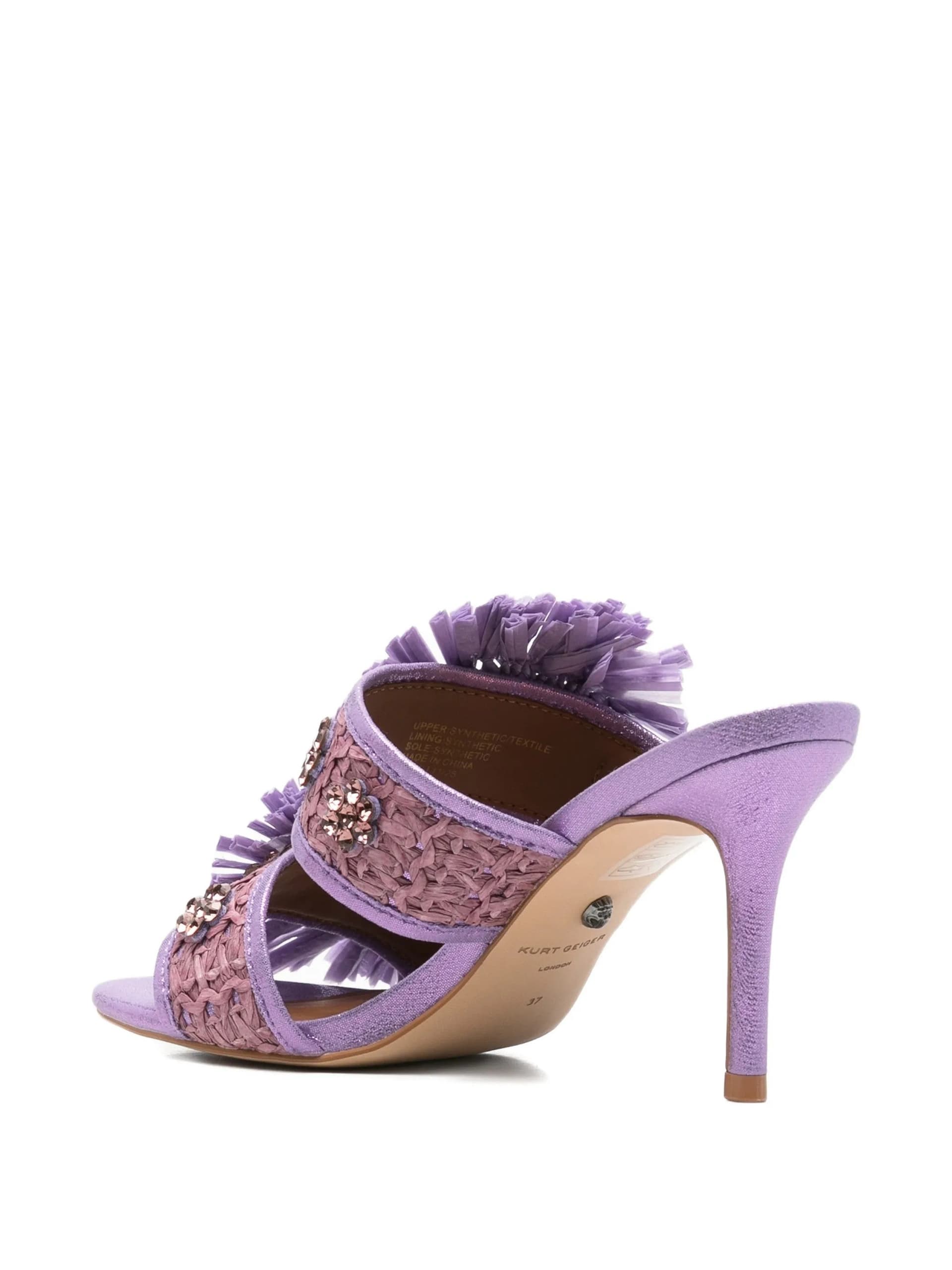 KURT GEIGER LONDON Kurt Geiger London - Sandali Viola da Donna - 3