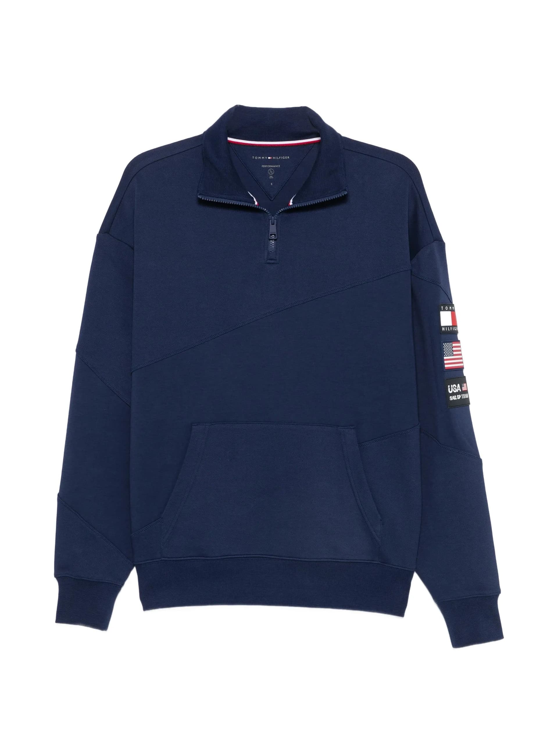 Tommy Hilfiger  - Giacca Blu e Rossa da Uomo - 7
