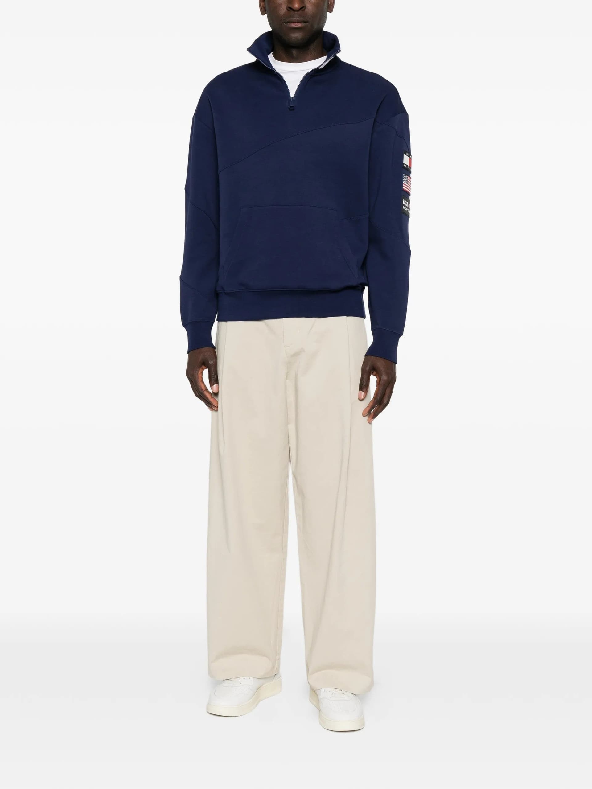 Tommy Hilfiger  - Giacca Blu e Rossa da Uomo - 4