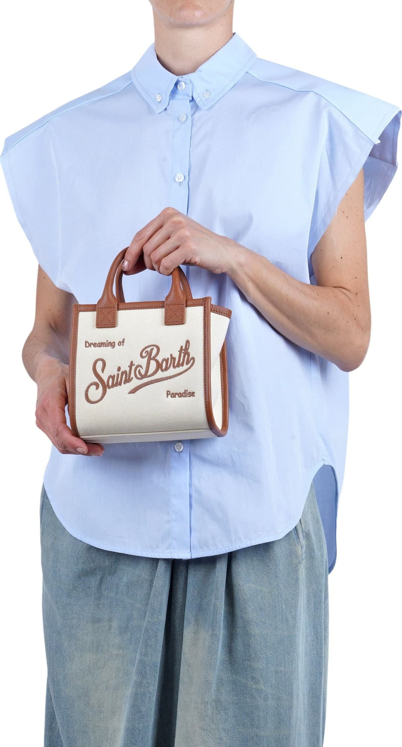 MC2 SAINT BARTH MC2 Saint Barth - Borsa piccola - 470963 - Crema - 2