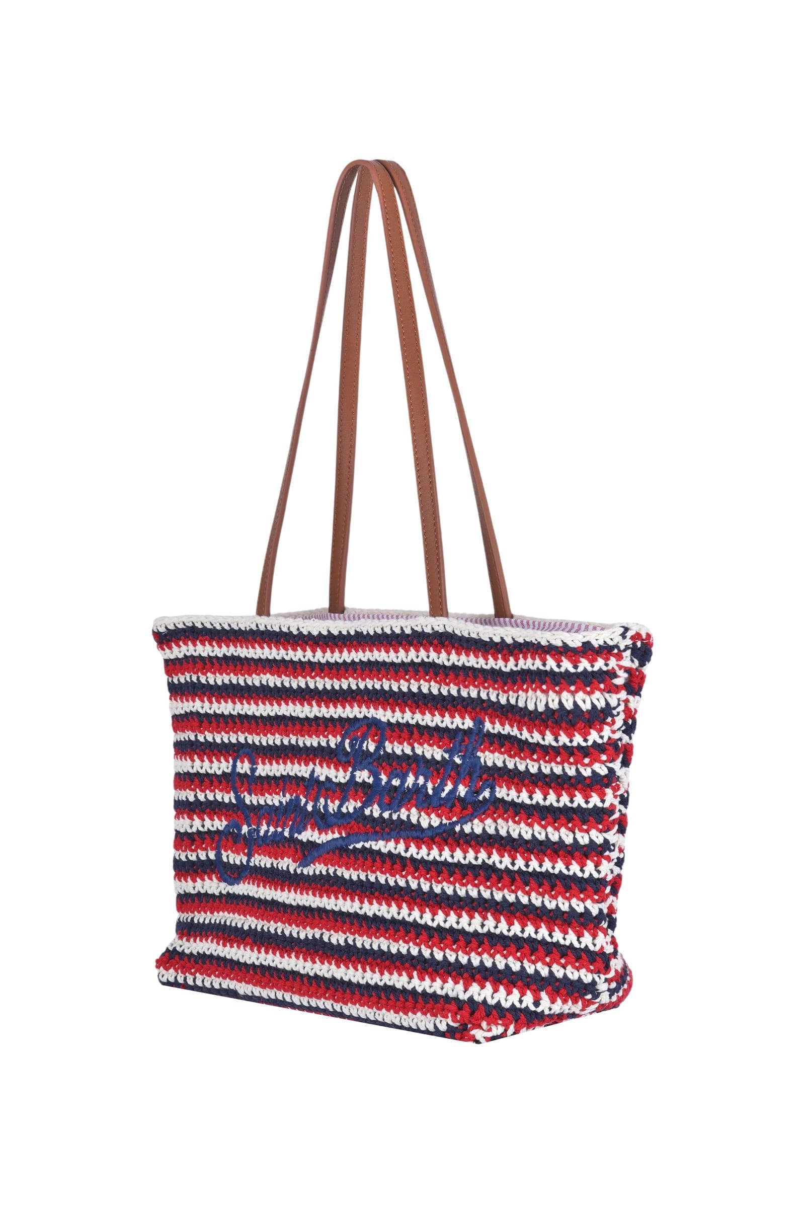 MC2 SAINT BARTH MC2 Saint Barth - Borsa grande - 471006 - Blu/Rosso - 3