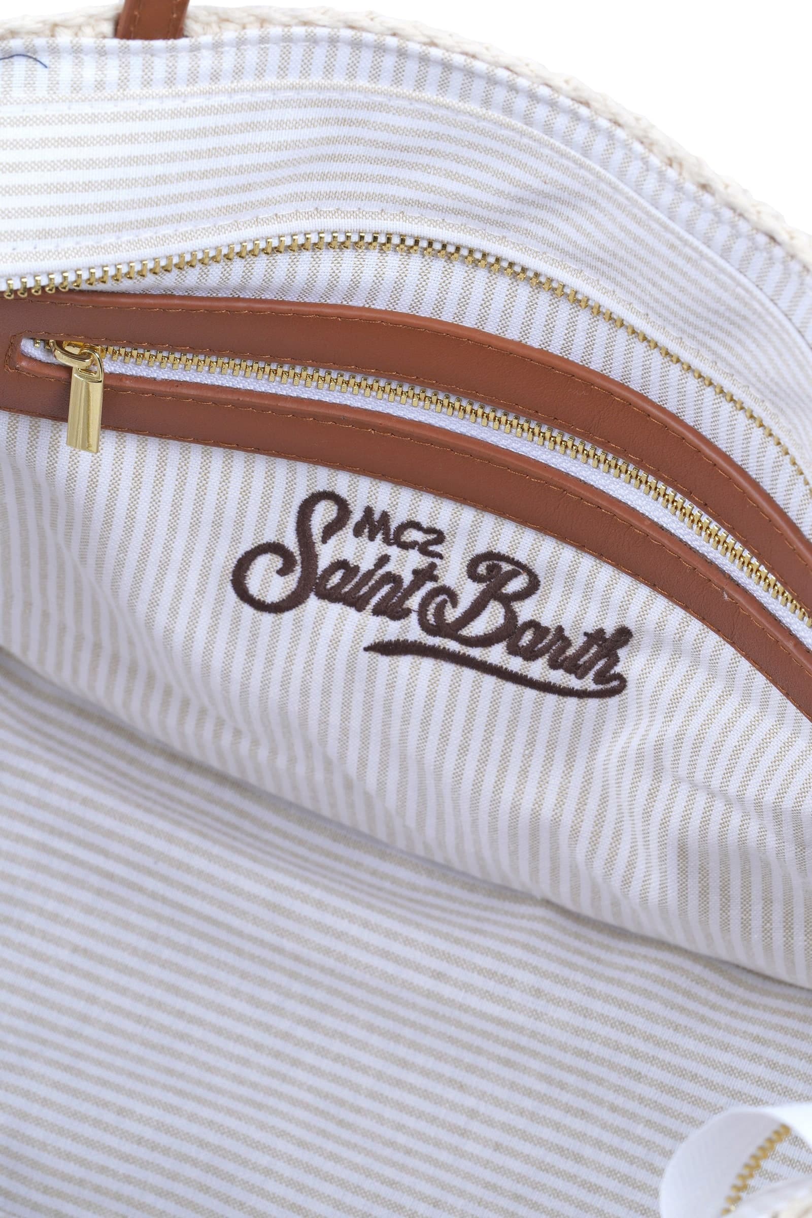 MC2 SAINT BARTH MC2 Saint Barth - Borsa grande - 471006 - Cioccolato/Latte - 6