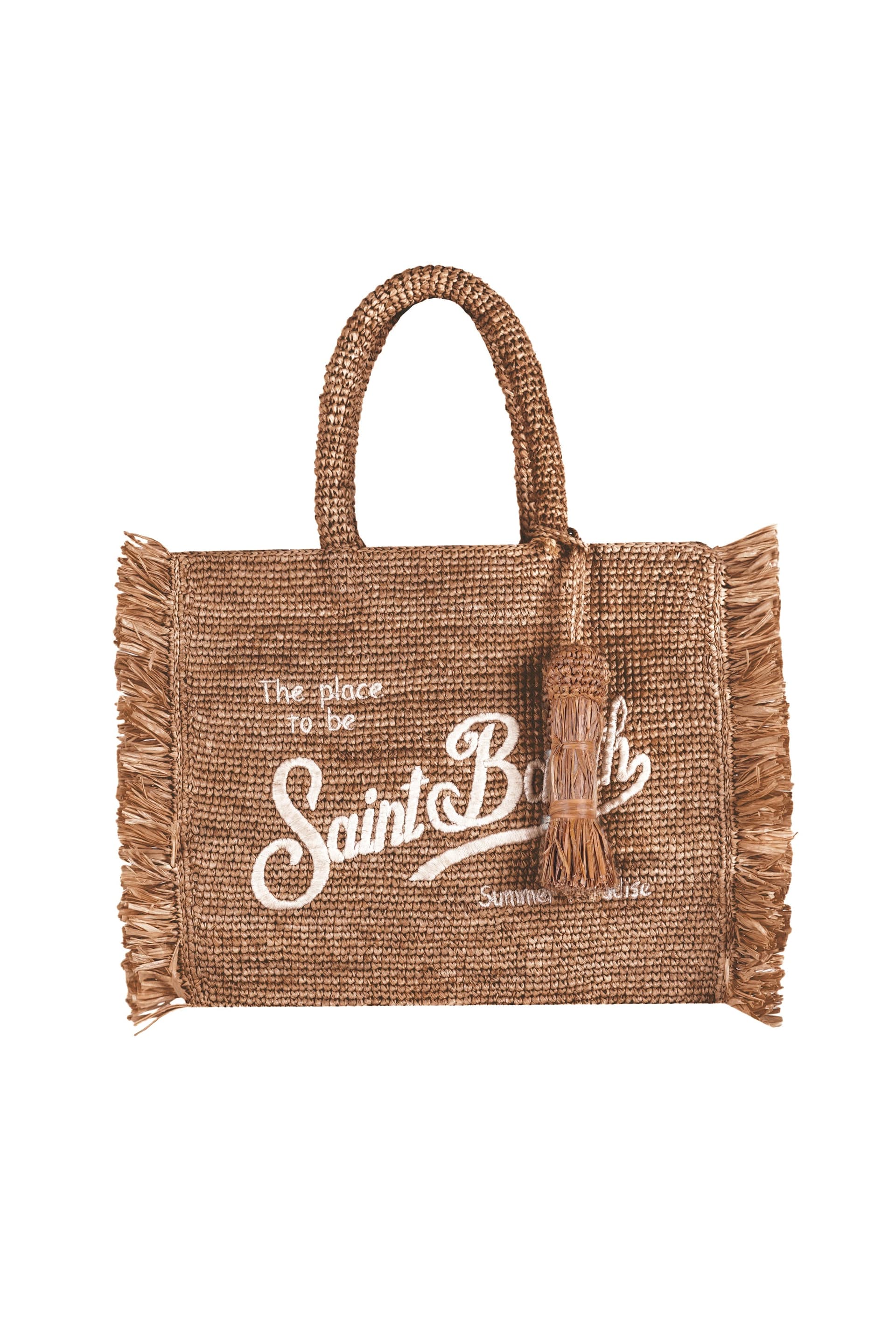 MC2 SAINT BARTH MC2 Saint Barth - Borsa media - 471017 - Cioccolato - 7