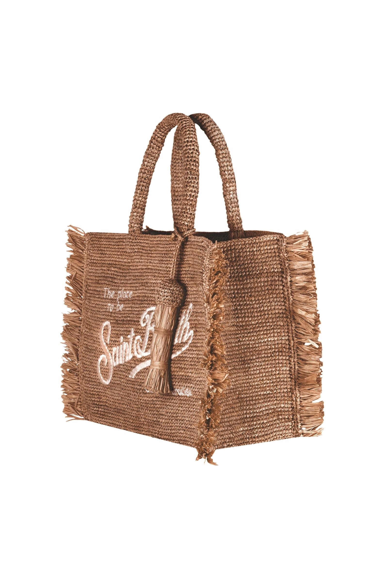 MC2 SAINT BARTH MC2 Saint Barth - Borsa media - 471017 - Cioccolato - 3