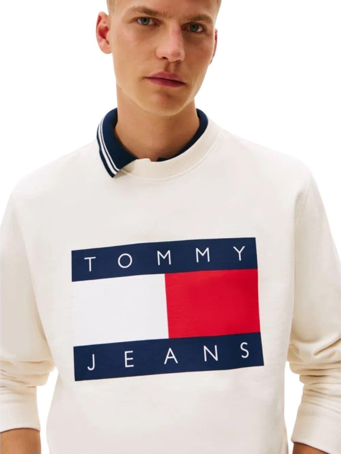 TOMMY JEANS   Maglie Bianco - 3