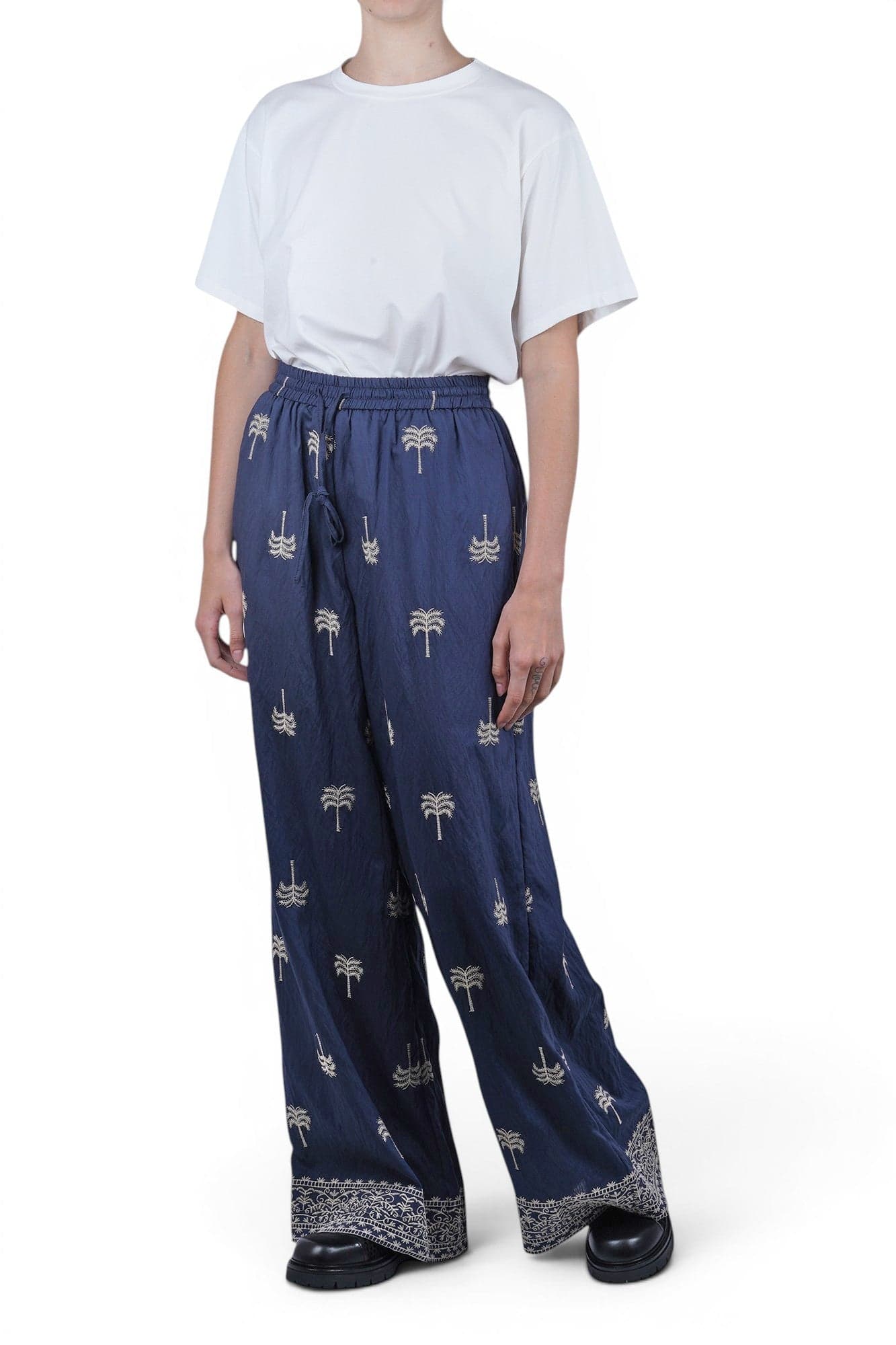 LA FEMME BLANCHE La Femme Blanche - Pantalone - 471576 - Beige/Blu - 2