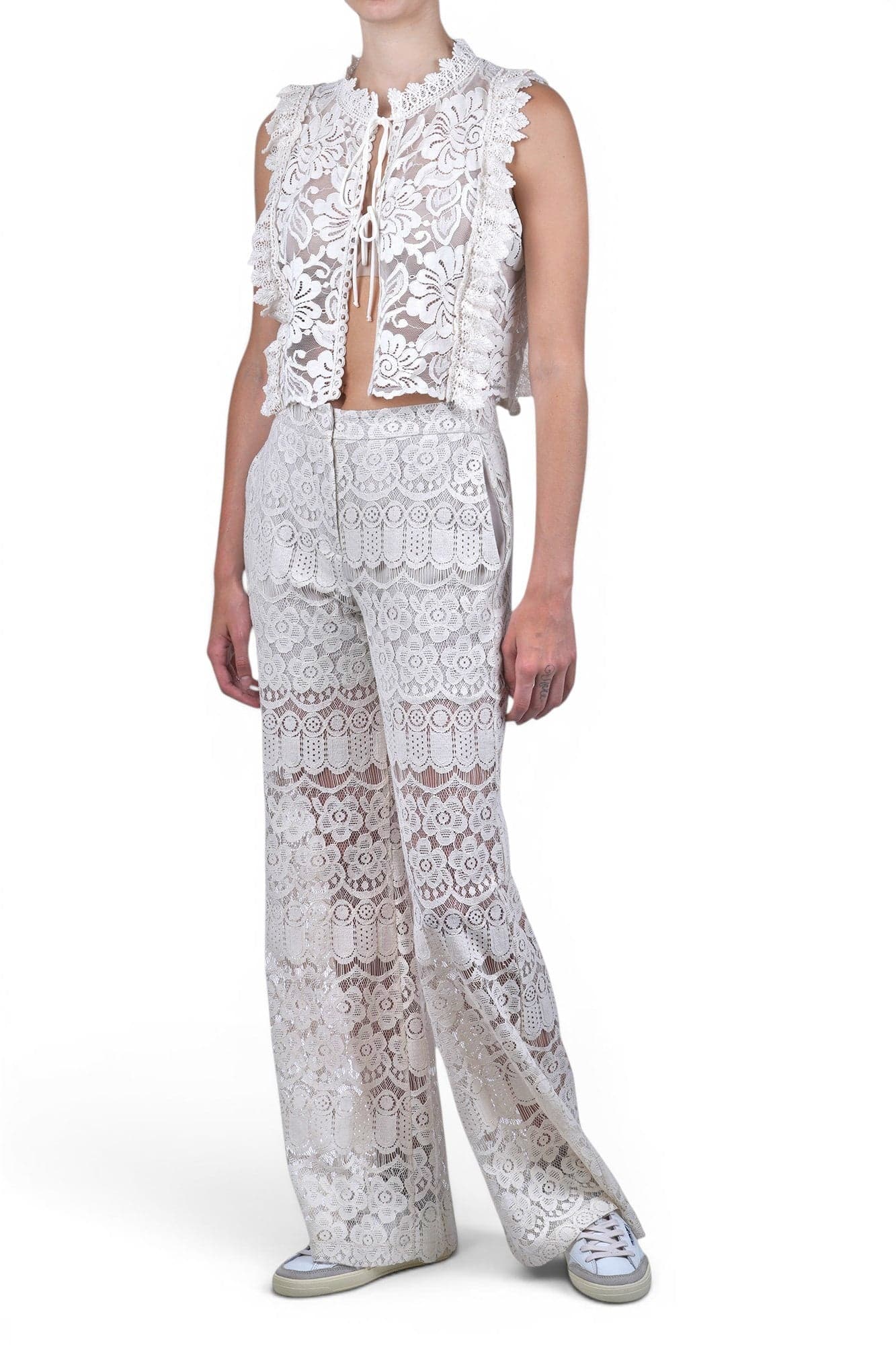 LA FEMME BLANCHE La Femme Blanche - Pantalone - 471580 - Gesso - 2