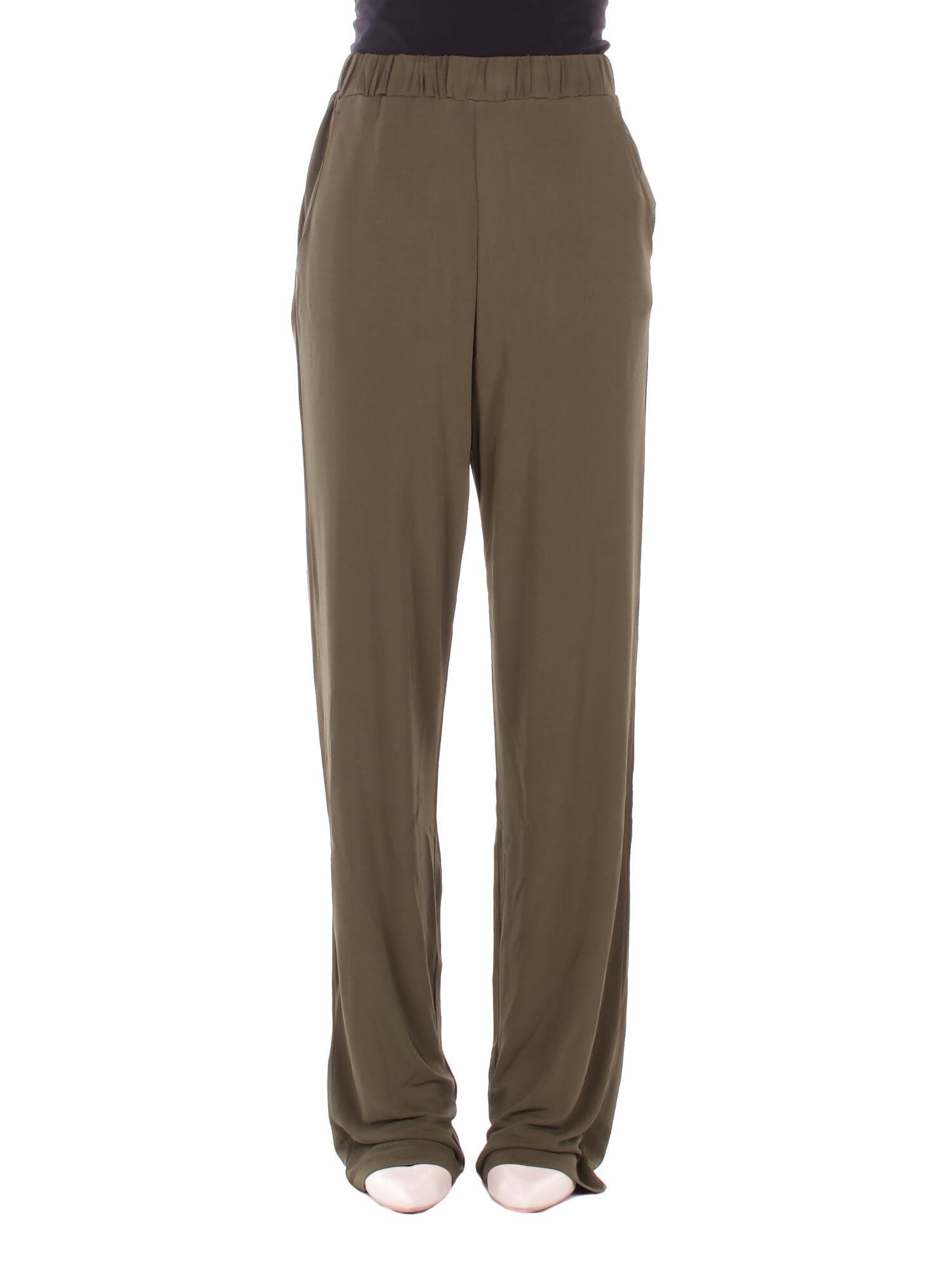 MM MAX MARA  Pantaloni Muschio - 7