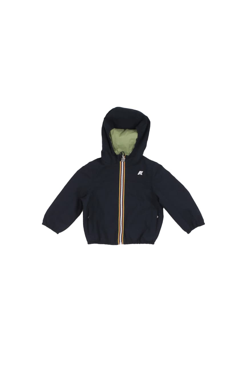 K-Way  Giacconi Blu green - 3