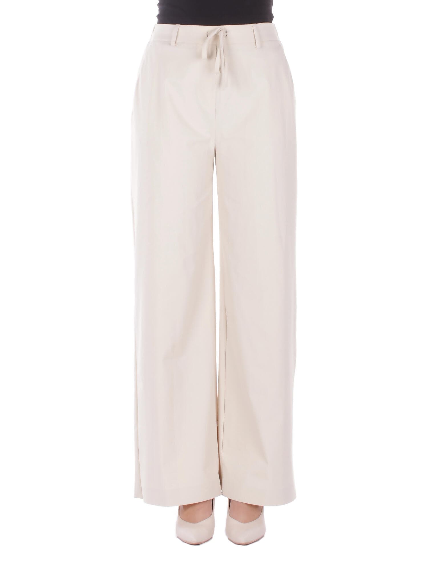 MM MAX MARA  Pantaloni Panna - 7