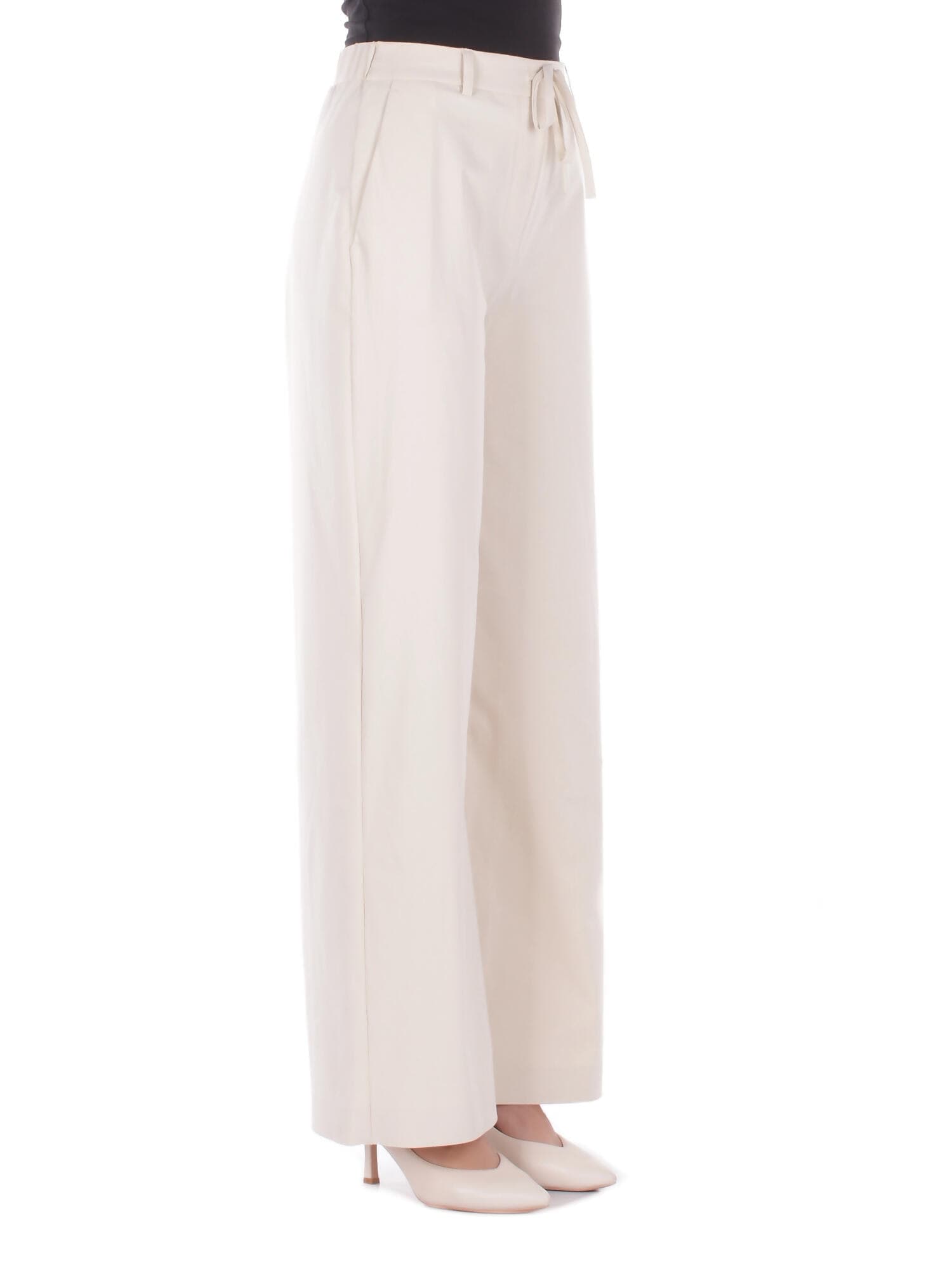 MM MAX MARA  Pantaloni Panna - 6