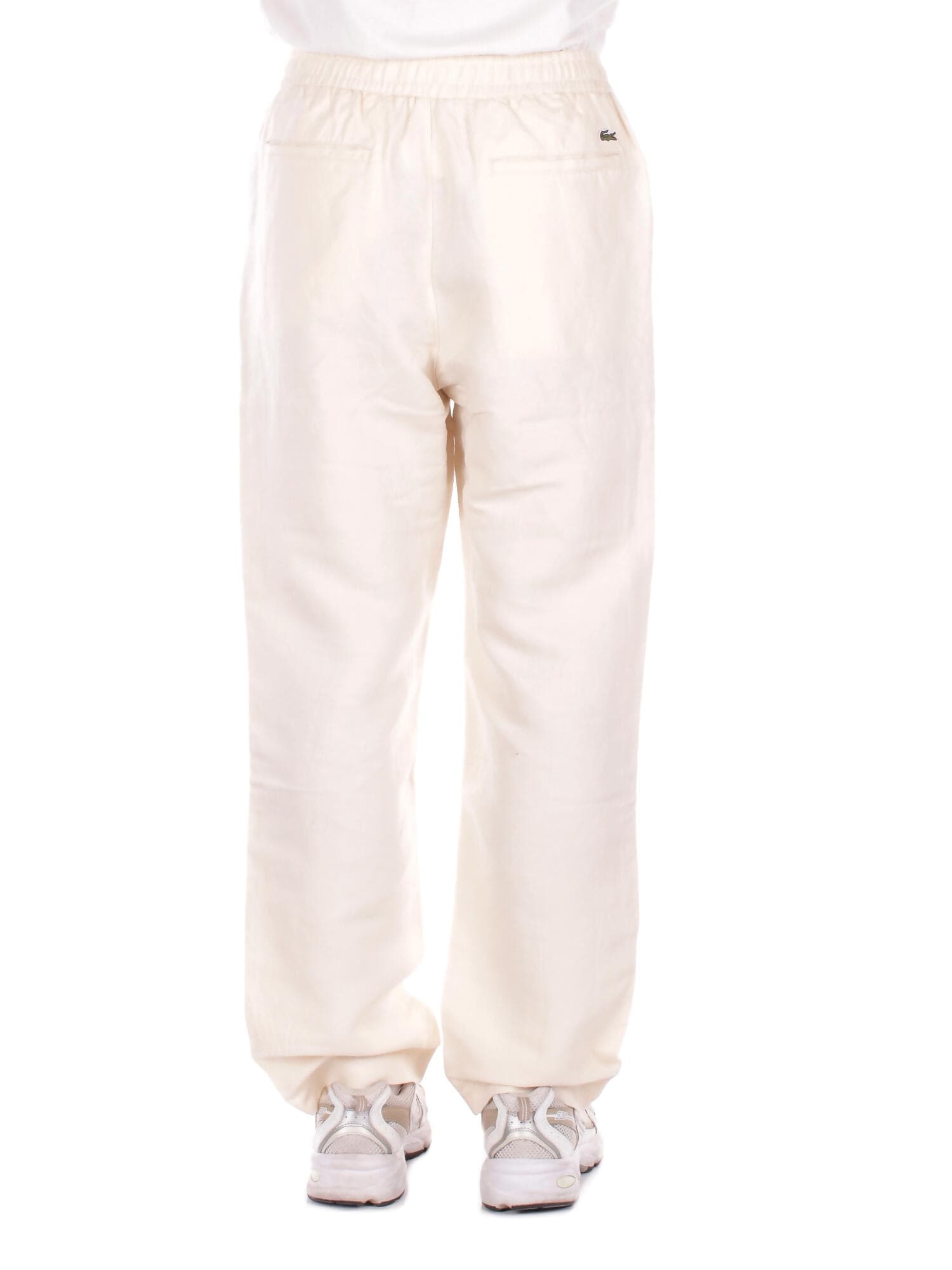Lacoste  Pantaloni Latte - 4