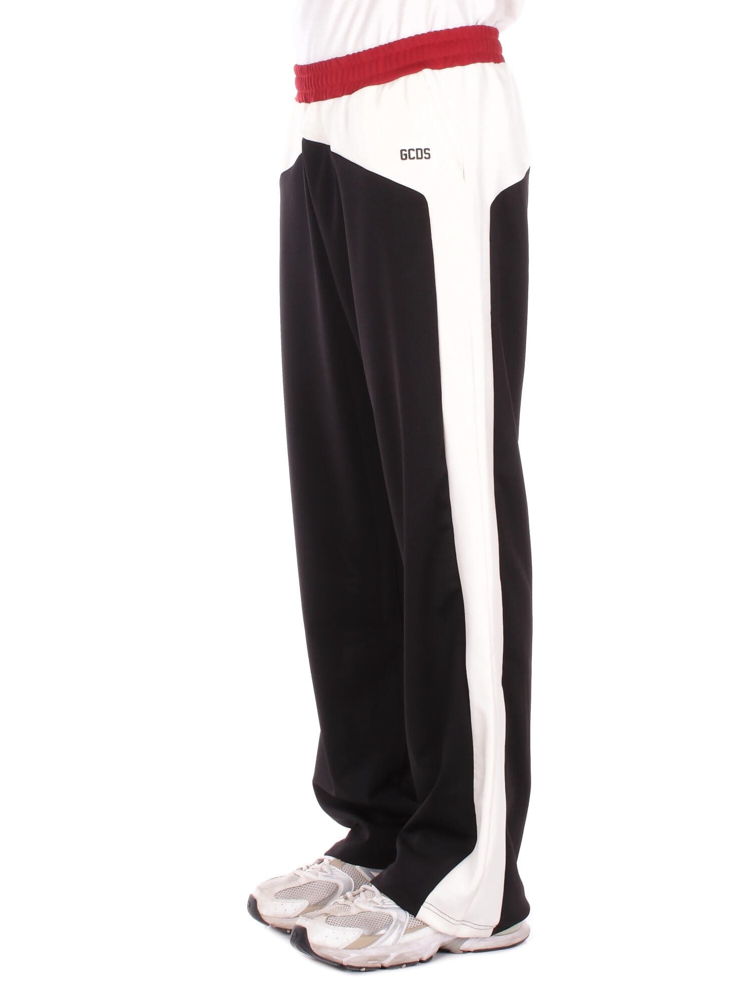 GCDS  Pantaloni Black white - 2