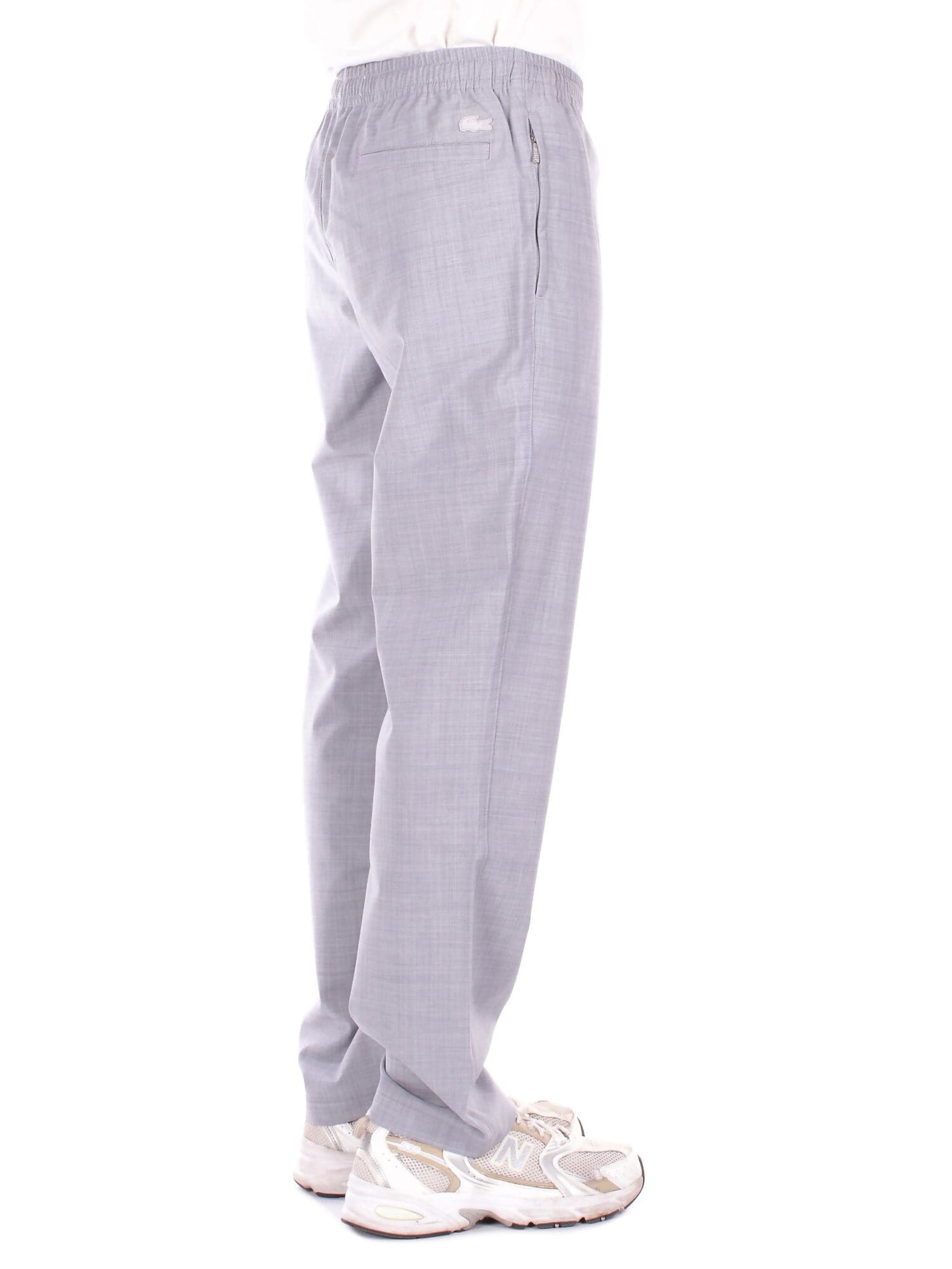 Lacoste  Pantaloni Grigio perla - 5