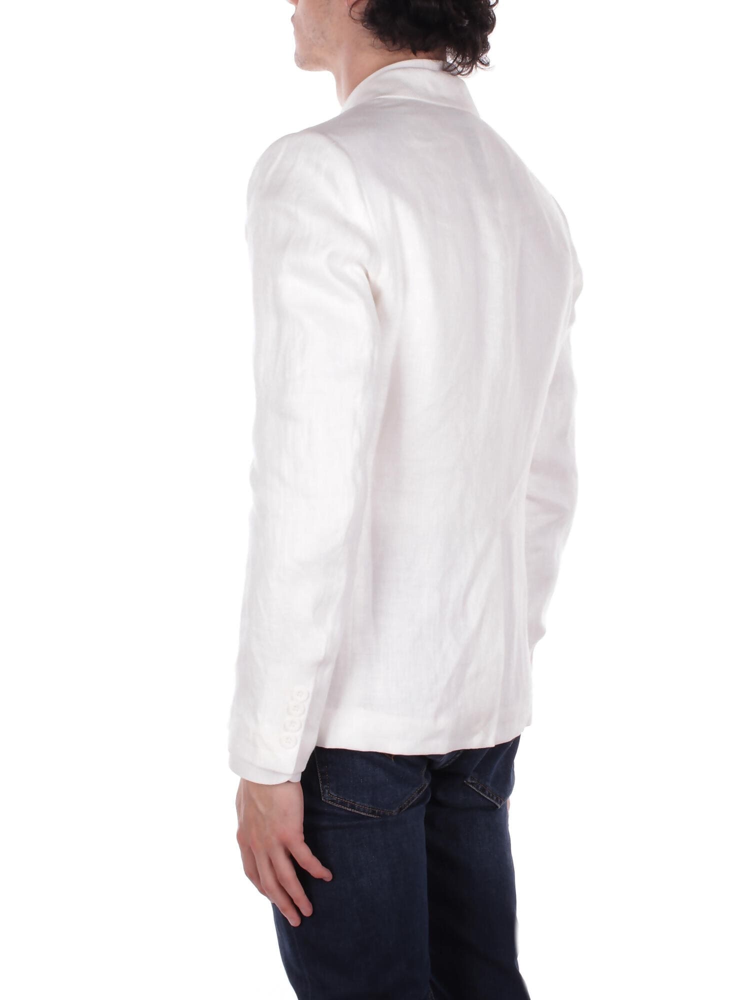John Richmond  Giacche White - 3