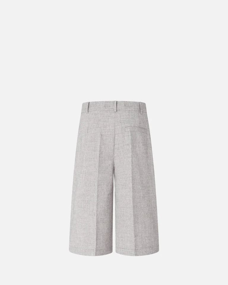 Pinko PINKO  ANGERA BERMUDA FIAMMATO LINO COTONE SS26 - 6