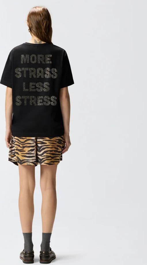 Pinko PINKO  STREPITOSO T-SHIRT JERSEY LOGO SS26 - 3