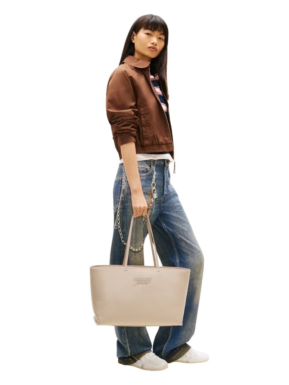 TOMMY JEANS   Borse... Panna - 5