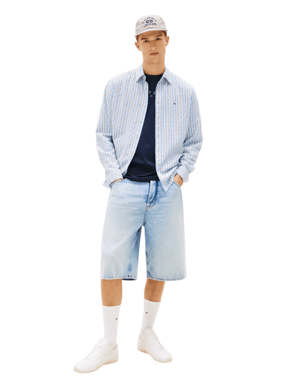 TOMMY JEANS   Camicie Azzurro - 4