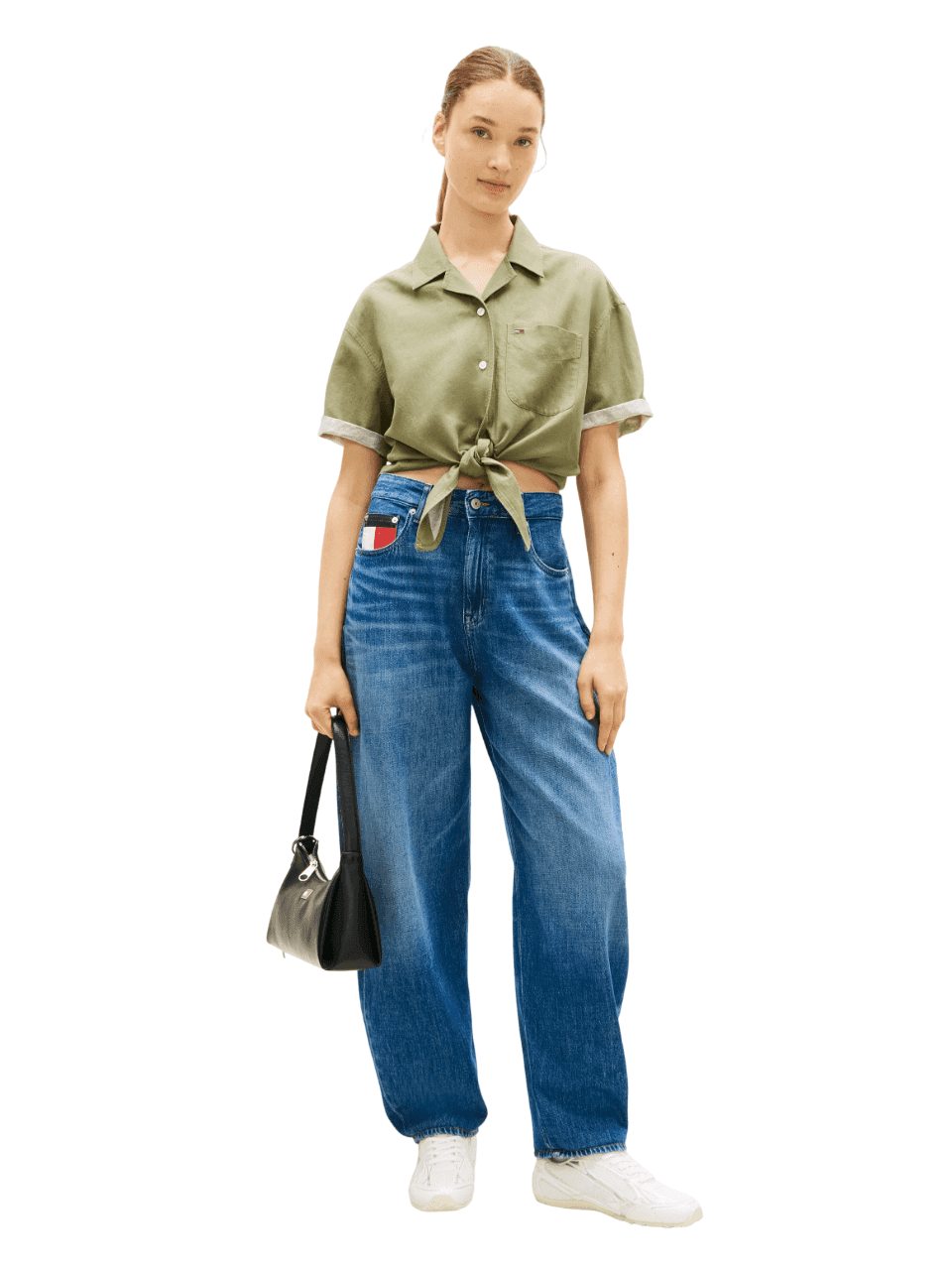TOMMY JEANS   Camicie Verde - 4