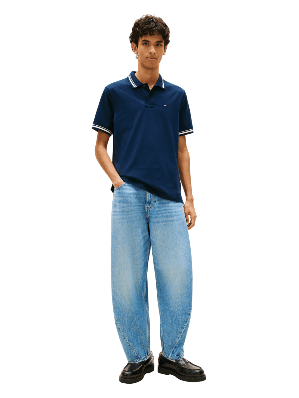 TOMMY JEANS   T-shirt e Polo Blu - 4