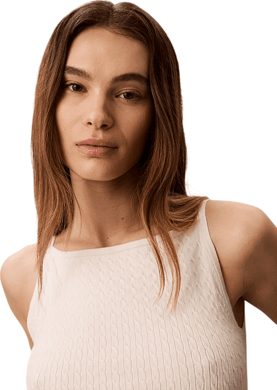 Calvin Klein  Top Panna - 4