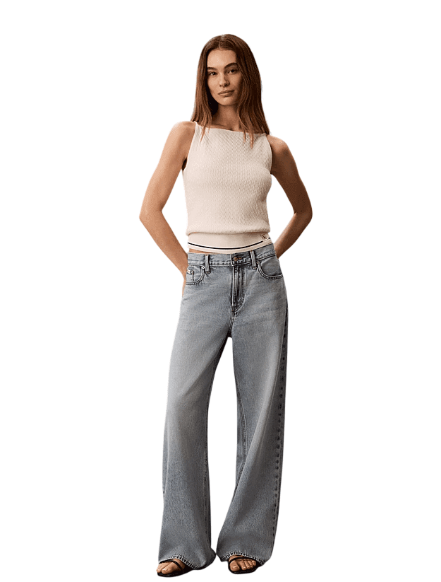 Calvin Klein  Top Panna - 5
