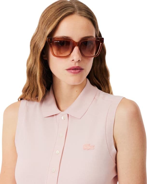Lacoste  T-shirt e Polo Rosa - 4