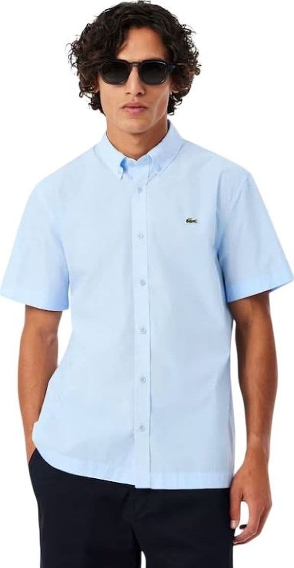 Lacoste lacoste Camicie Azzurro - 3