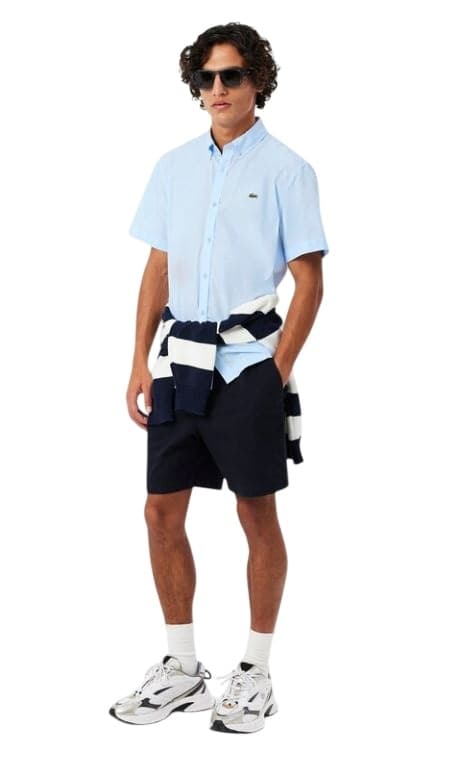 Lacoste  Camicie Azzurro - 5