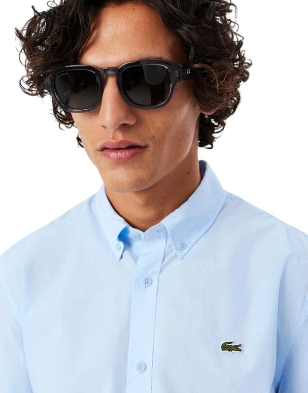 Lacoste  Camicie Azzurro - 6