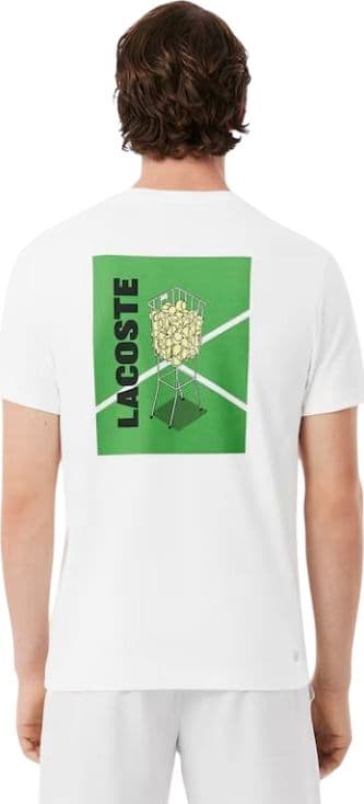 Lacoste  T-shirt e Polo Bianco - 4