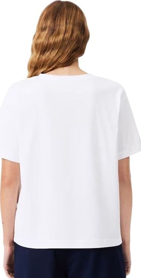 Lacoste  T-shirt e Polo Bianco - 3