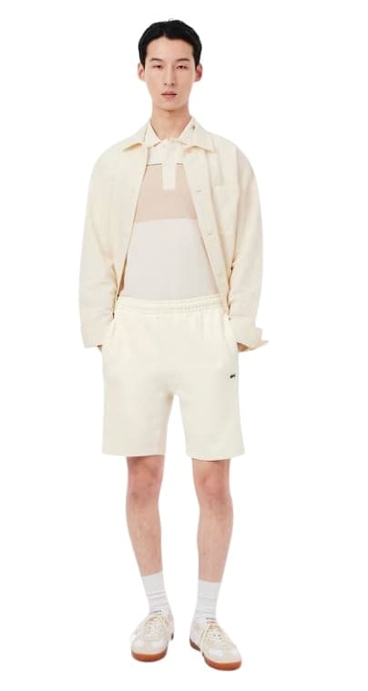 Lacoste  Pantaloncini Panna - 5