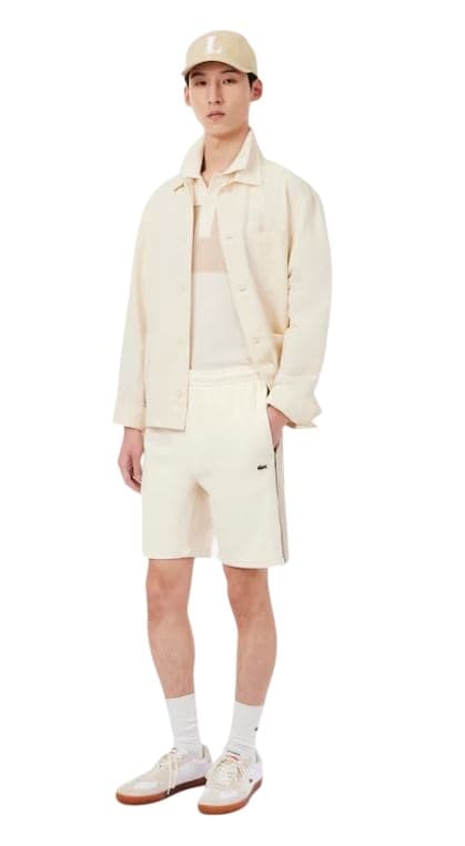 Lacoste  Pantaloncini Panna - 7
