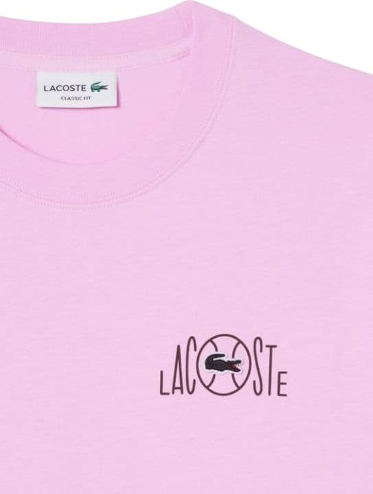 Lacoste  T-shirt e Polo Rosa - 3