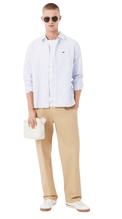 Lacoste  T-shirt e Polo Bianco - 5