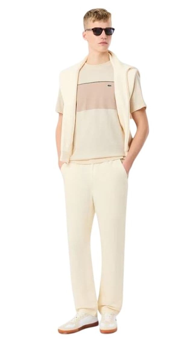 Lacoste  T-shirt e Polo Panna - 3