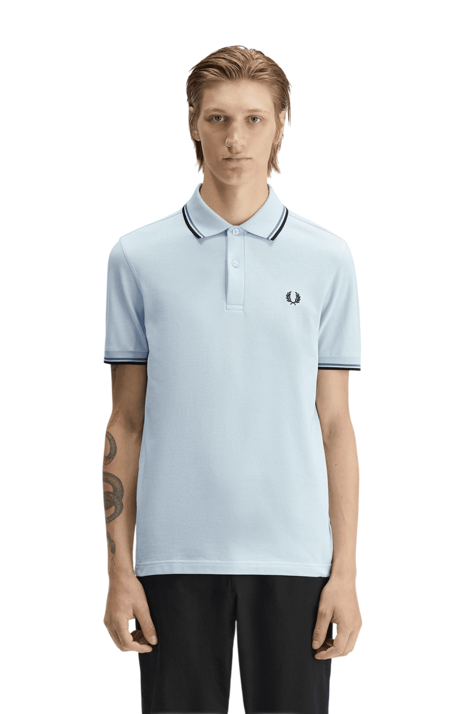 Fred Perry  T-shirt e Polo Azzurro - 4