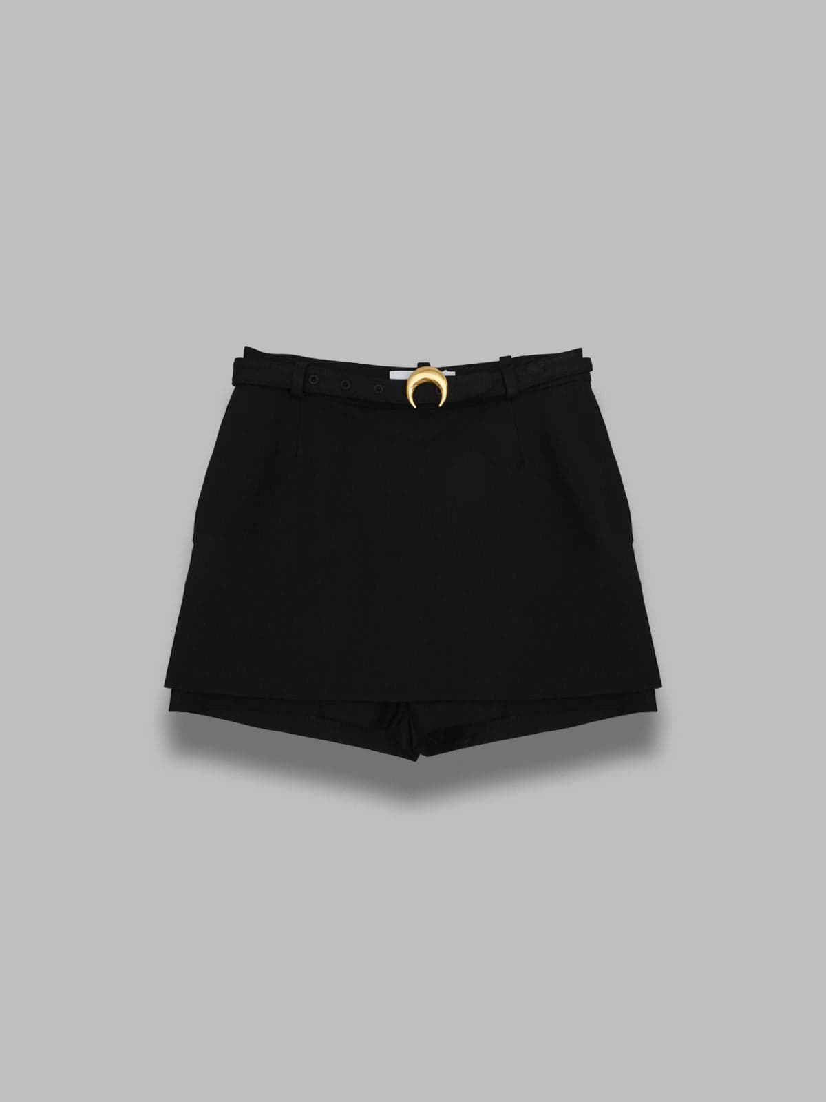 MARINE SERRE tailoring mini shorts - 5