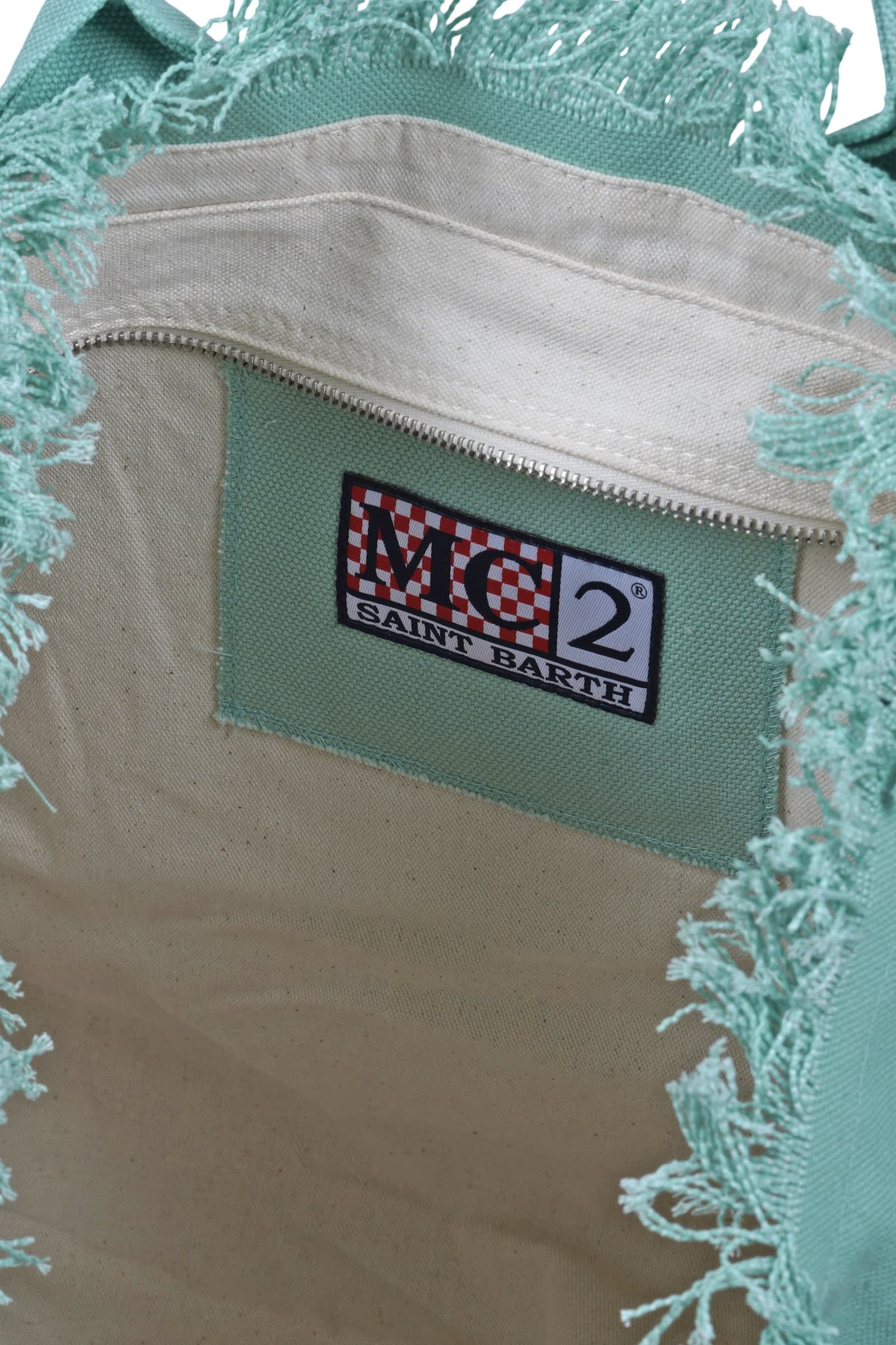 MC2 SAINT BARTH MC2 Saint Barth - Borsa grande - 471031 - Verde acqua - 5