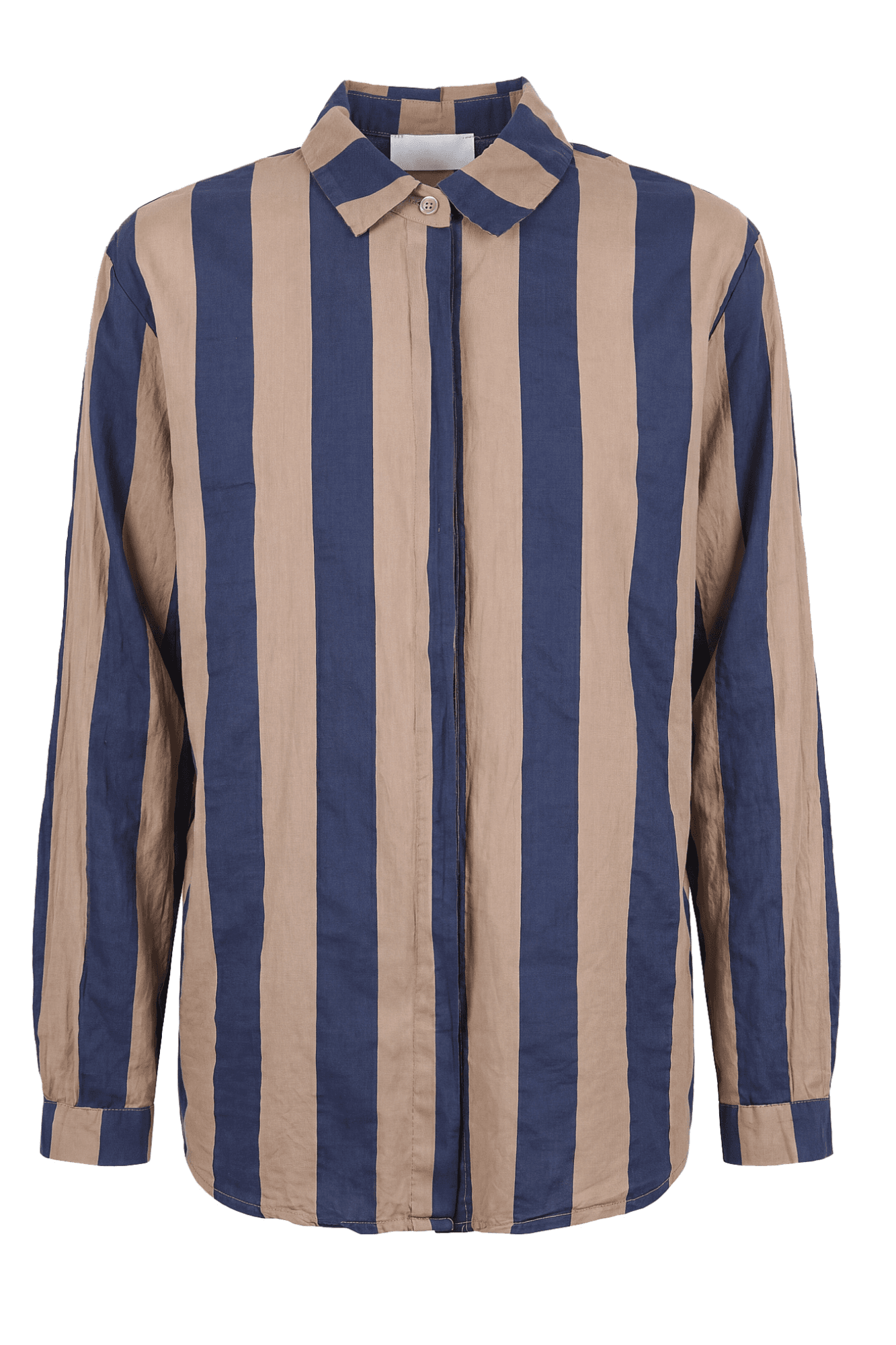 LA FEMME BLANCHE La Femme Blanche - Camicia - 471598 - Cammello/Blu - 7