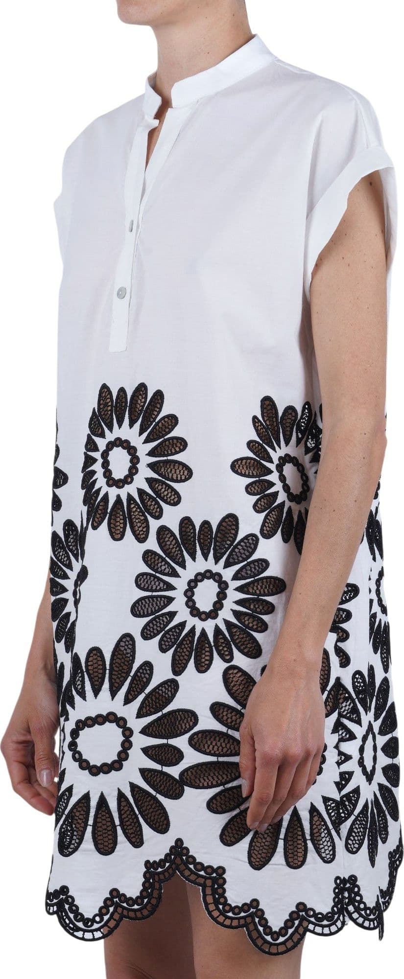 LA FEMME BLANCHE La Femme Blanche - Abito - 471607 - Bianco/Nero - 4