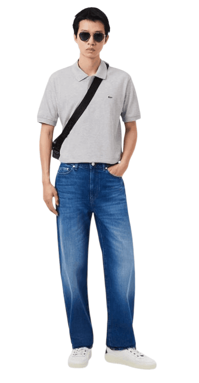 Lacoste  T-shirt e Polo Grigio - 6
