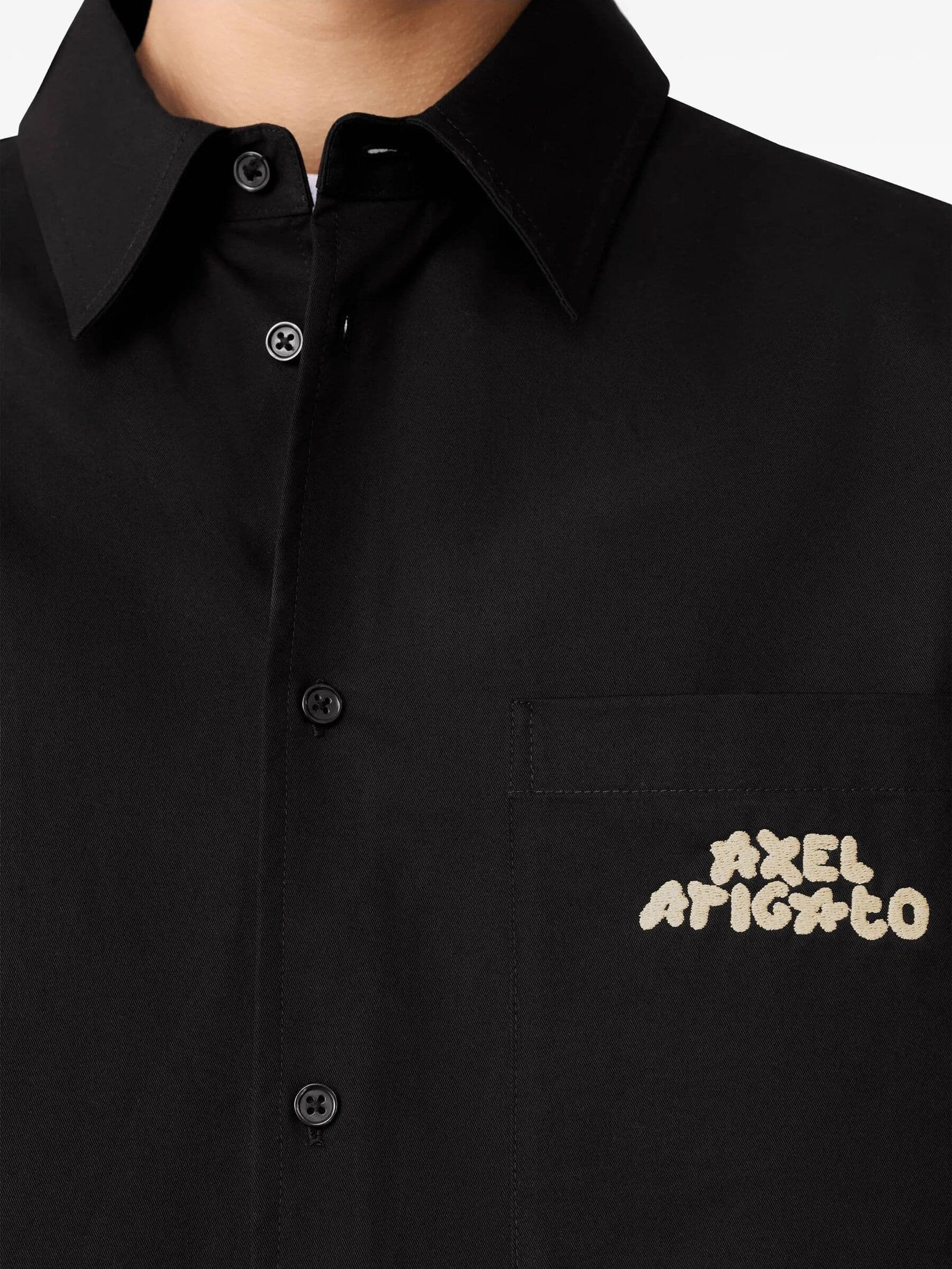 AXEL ARIGATO Axel Arigato - Camicia Nera da Uomo - 5
