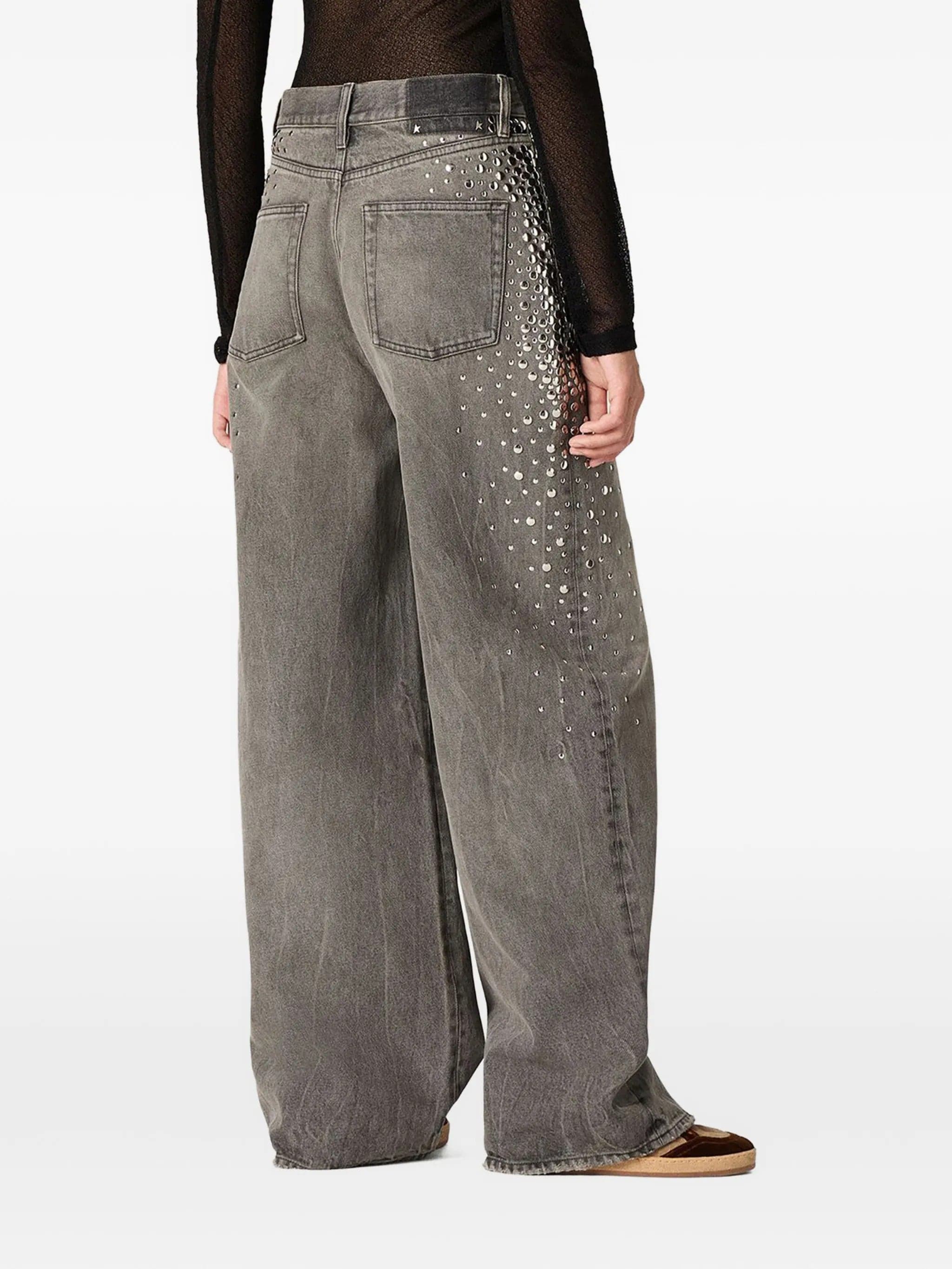 Golden Goose  - Jeans Grigi da Donna - 2