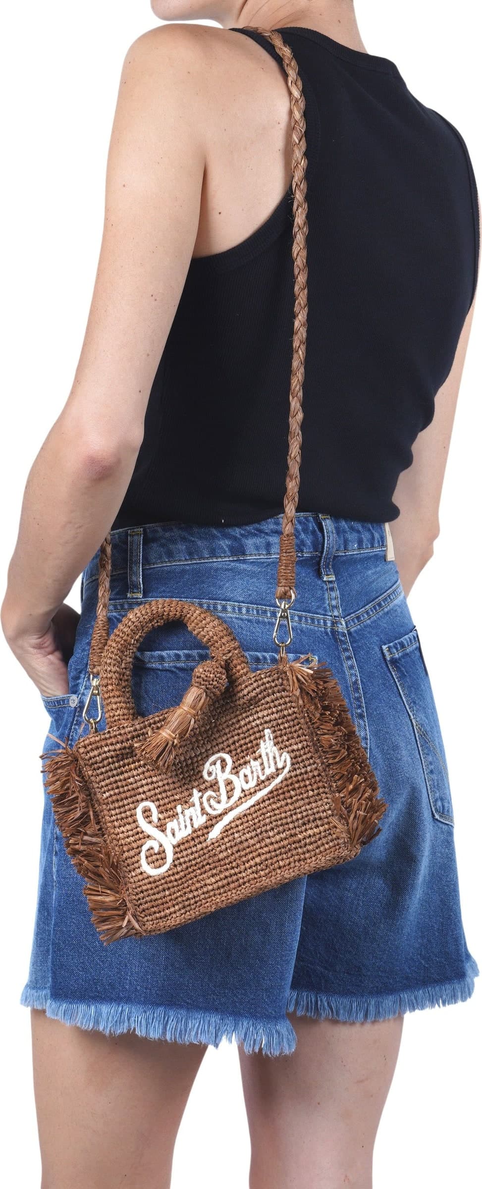 MC2 SAINT BARTH MC2 Saint Barth - Borsa piccola - 471018 - Cioccolato - 2