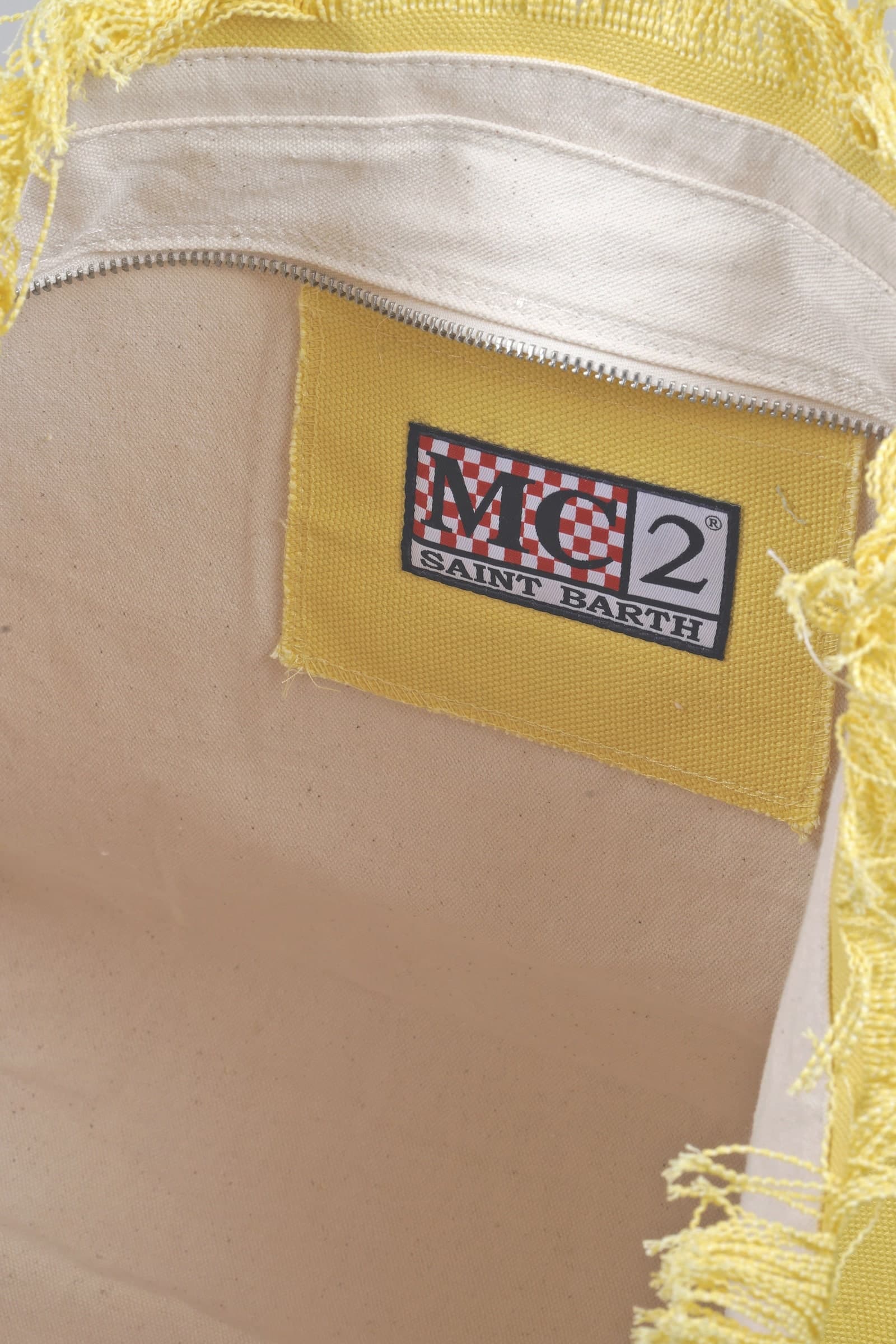 MC2 SAINT BARTH MC2 Saint Barth - Borsa grande - 471032 - Giallo - 5