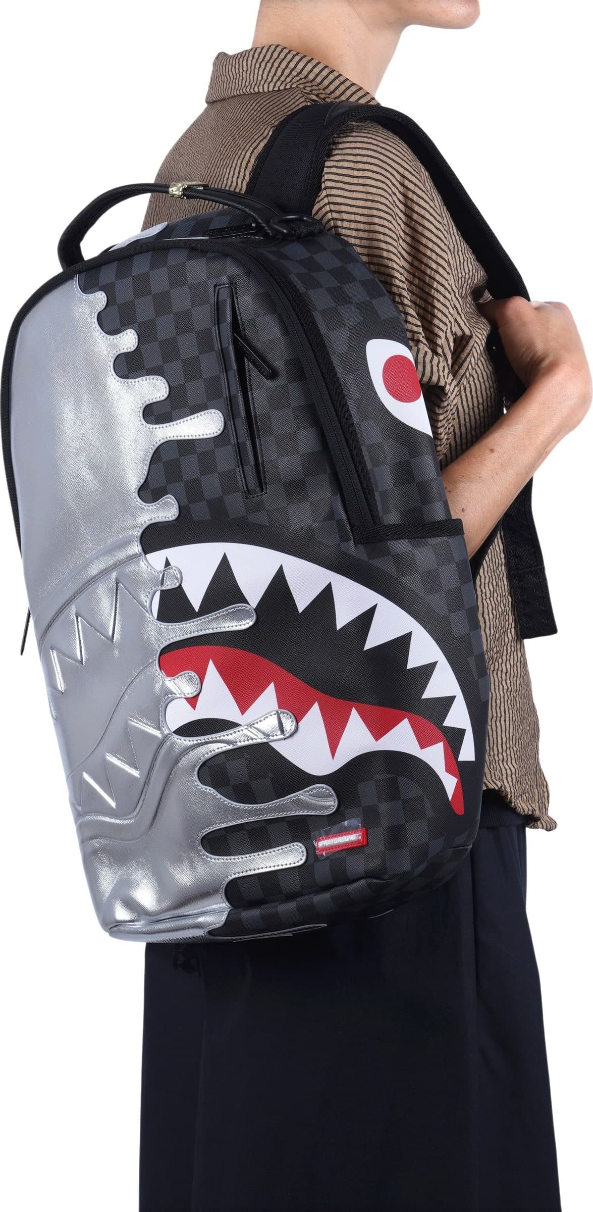 Sprayground SPRAYGROUND - Zaino - 471457 - Nero/Argento - 2