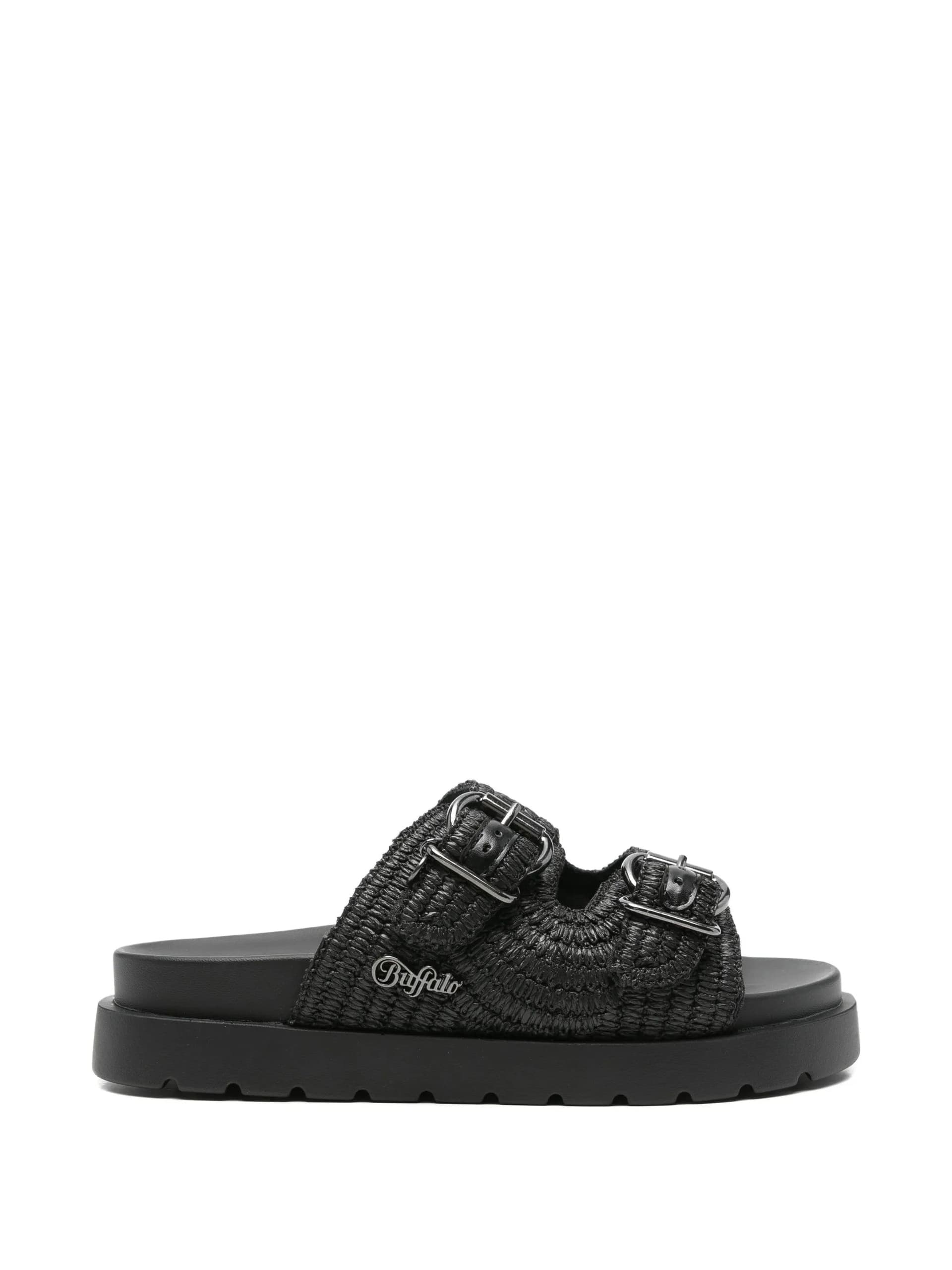BUFFALO Buffalo - Sandali Neri da Donna - 5